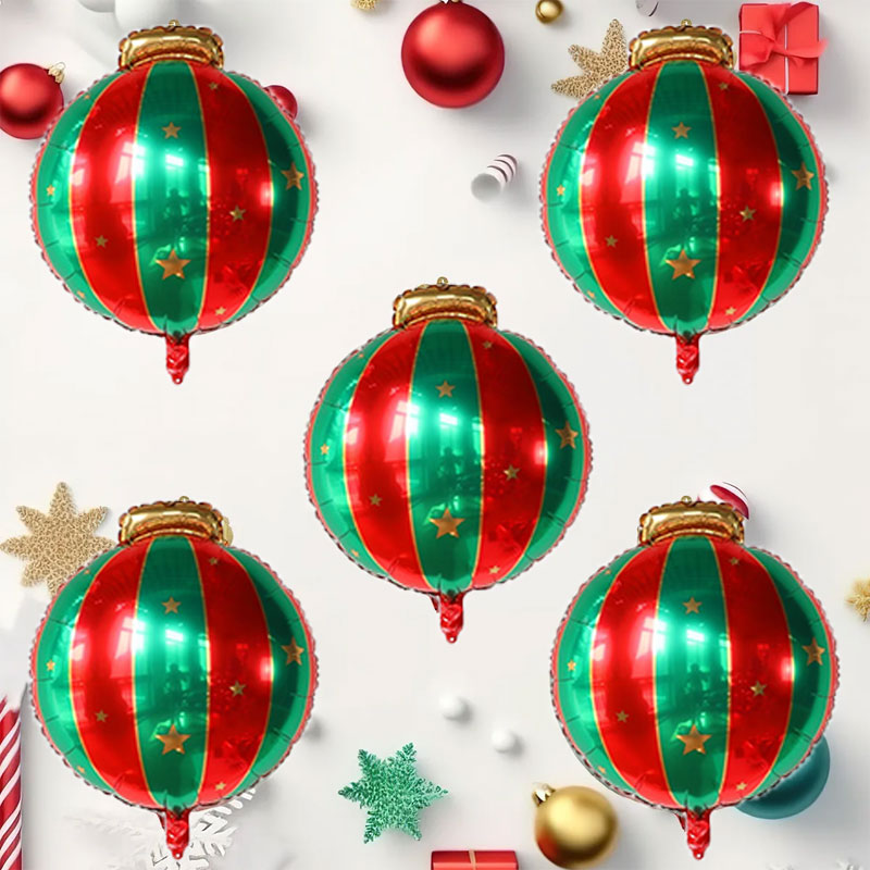 Wedding/Event Supply Store - 5 pz Rosso Verde Palla Di