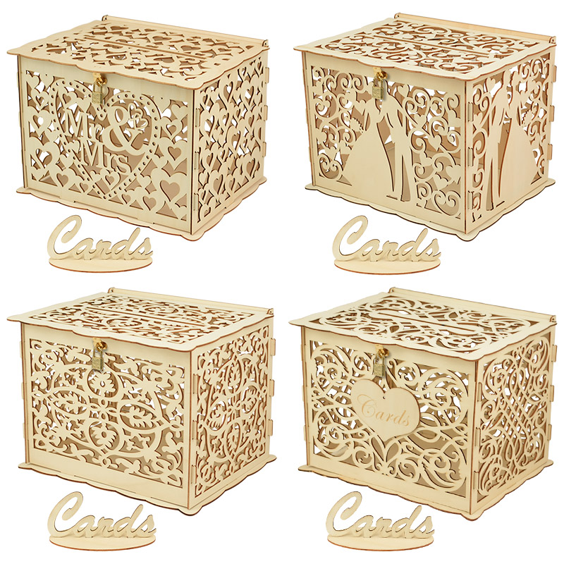 Wedding Card Box - 30X24X21 cm Scatola per carte regalo