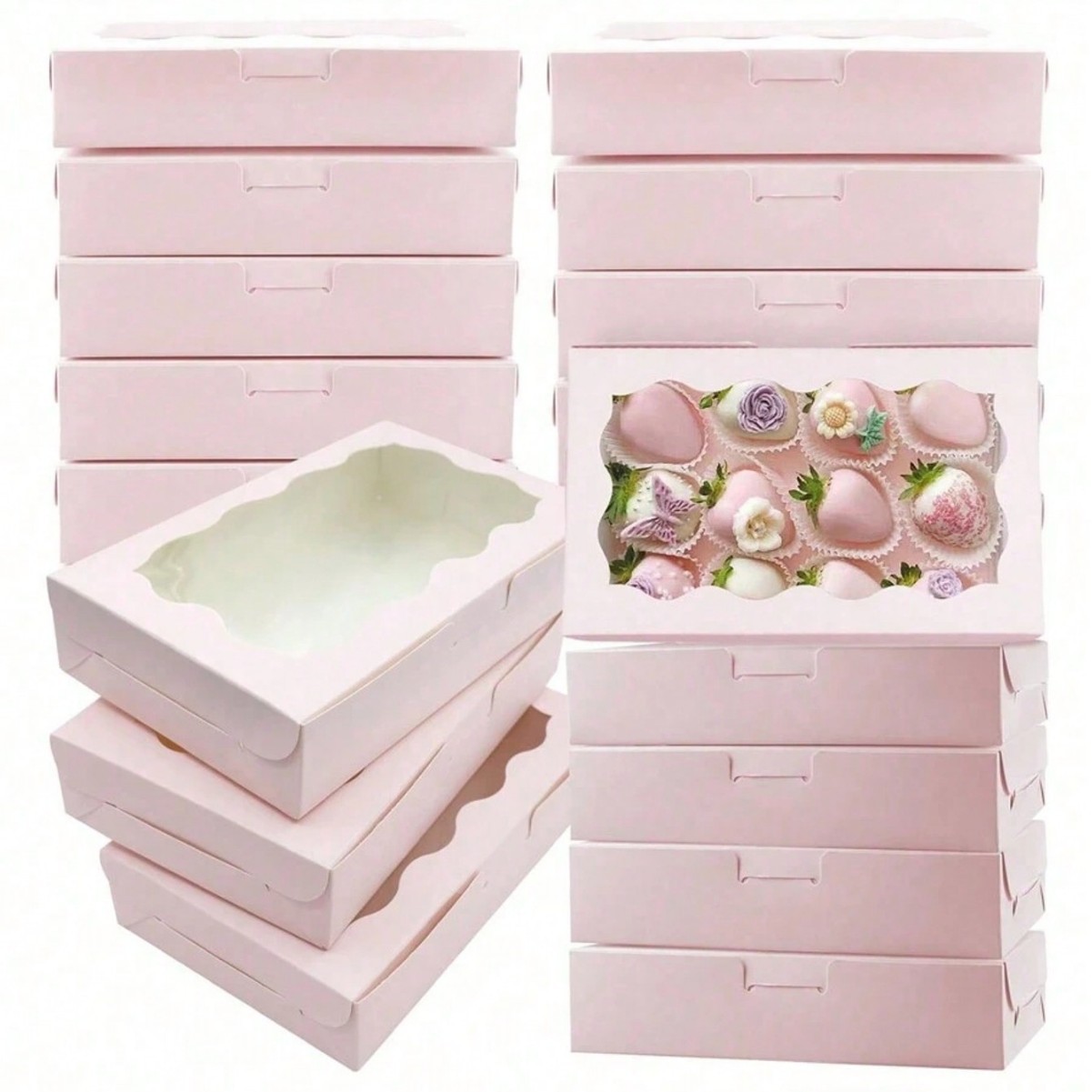 Wedding Favor Box - 10/30/50 Pezzi Scatole in Carta Kraft