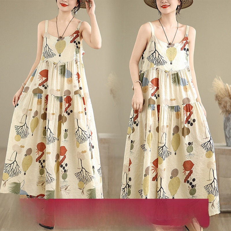 Good Floral & Wedding Decor Supply Photos - Abito Lungo Estivo in Cotone e