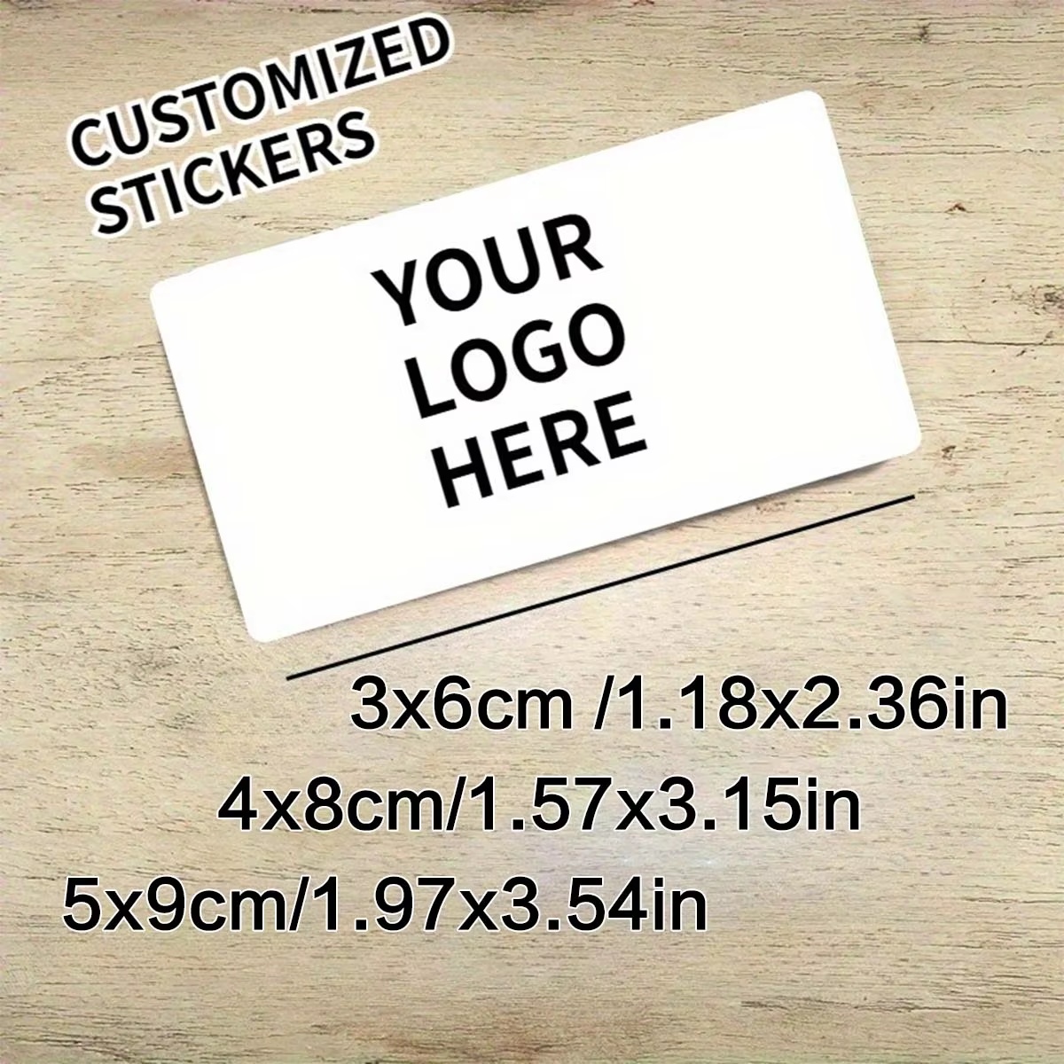 Wedding Packaging - Adesivi Rettangolari Personalizzati – Loghi e