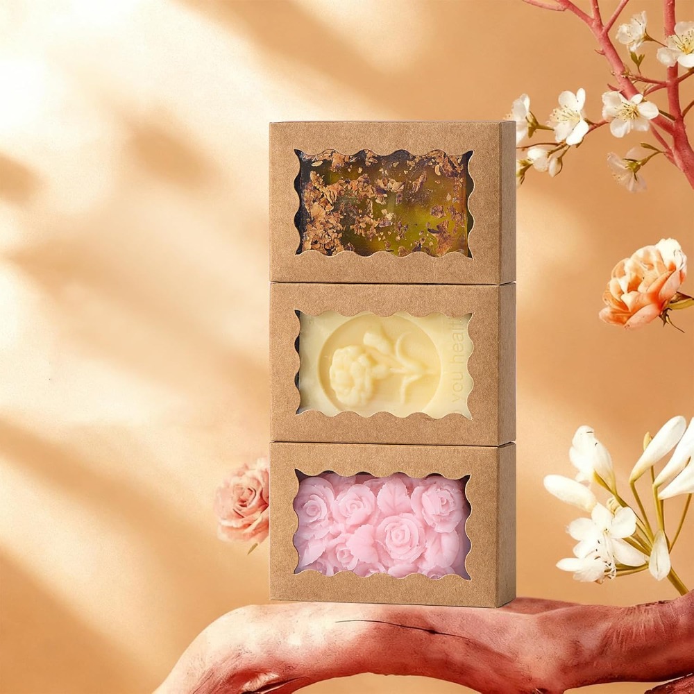 Wedding Favor Box - Scatola Regalo in Carta Kraft Marrone