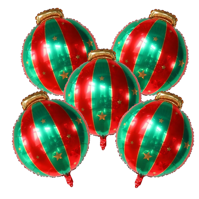 5 pz Rosso Verde Palla Di Nata - Wedding/Event Supply Store recensione e prezzo