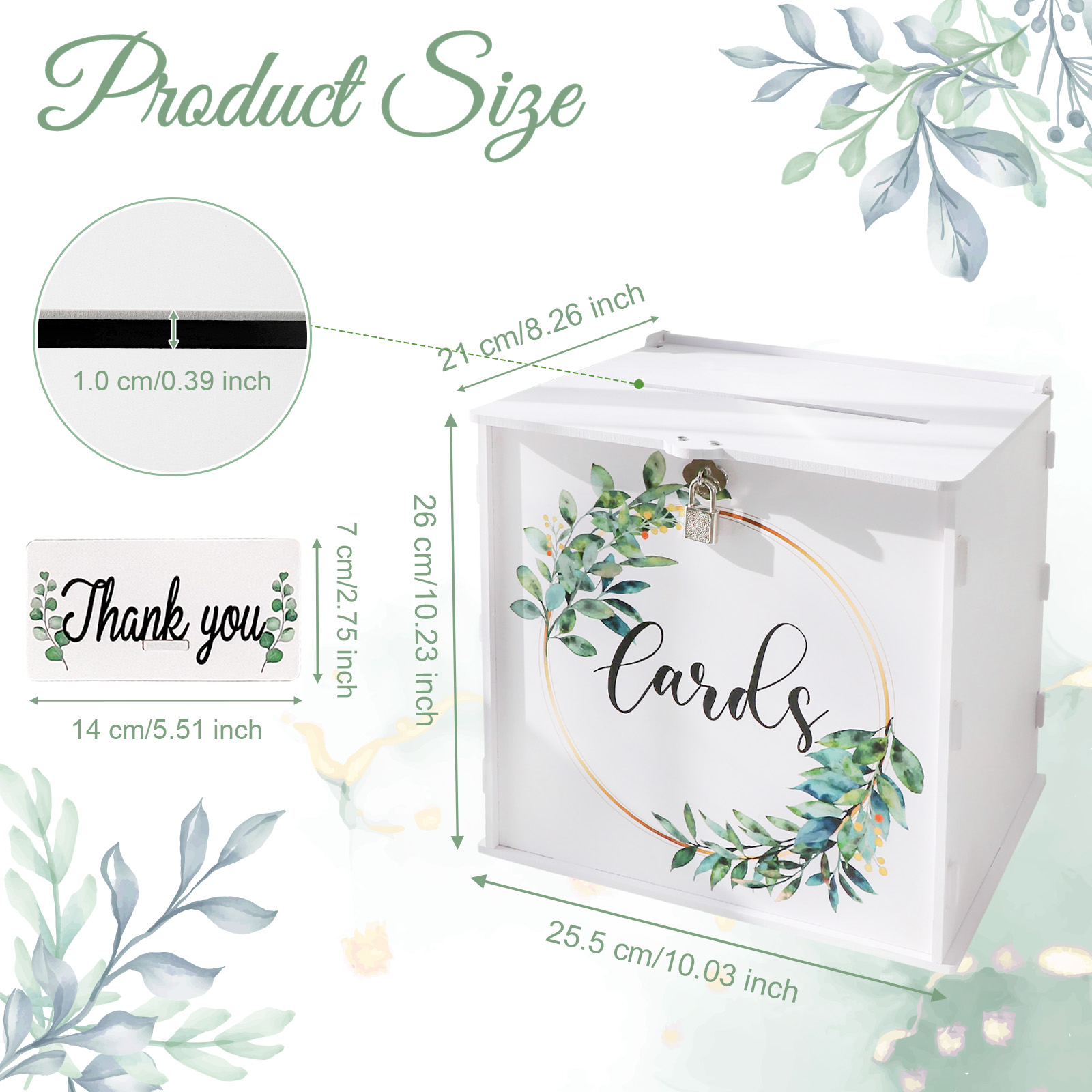 Scatola per biglietti di nozze - Wedding Card Box recensione e prezzo