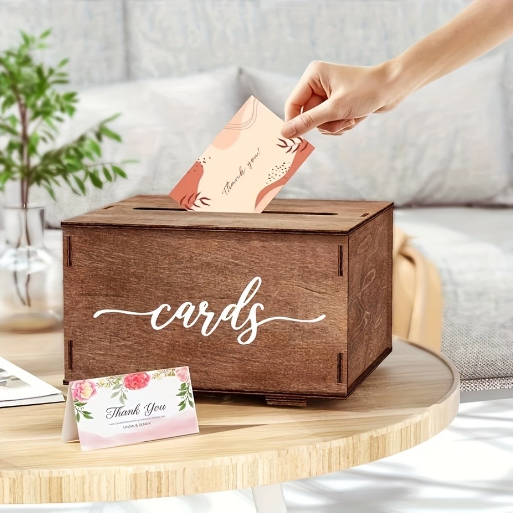 Nuova Scatola in Legno per Big - Wedding Card Box recensione e prezzo