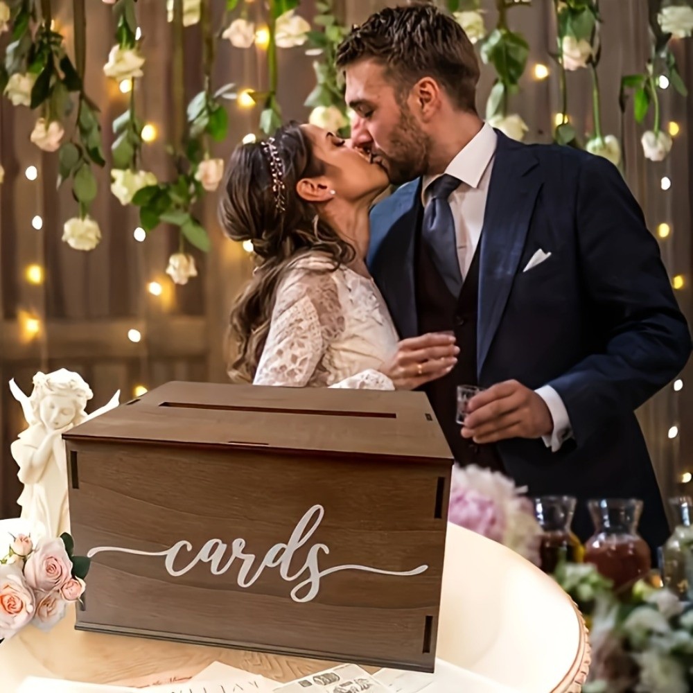 Nuova Scatola in Legno per Big - Wedding Card Box recensione e prezzo