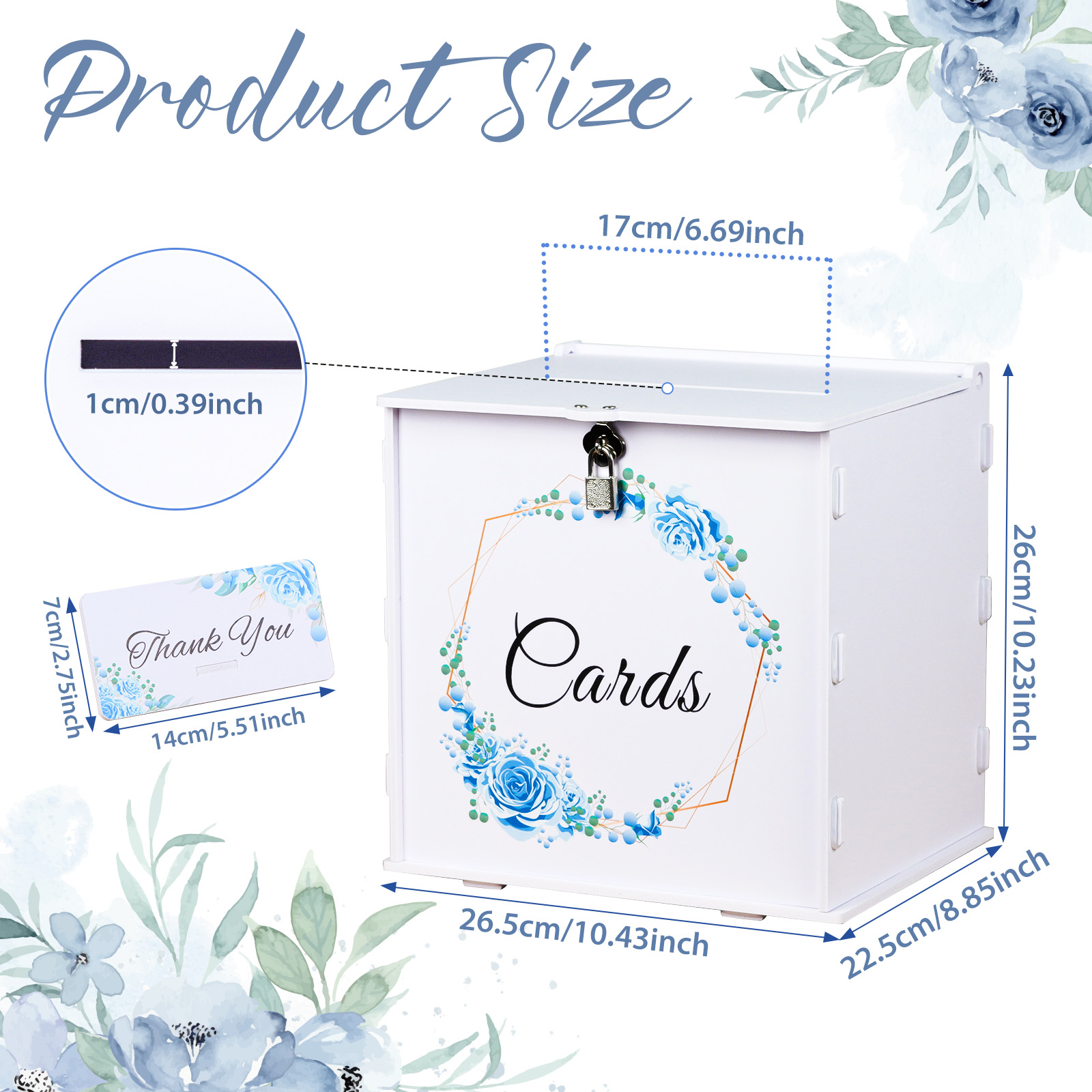 Scatola Porta Carte di Auguri  - Wedding Card Box recensione e prezzo