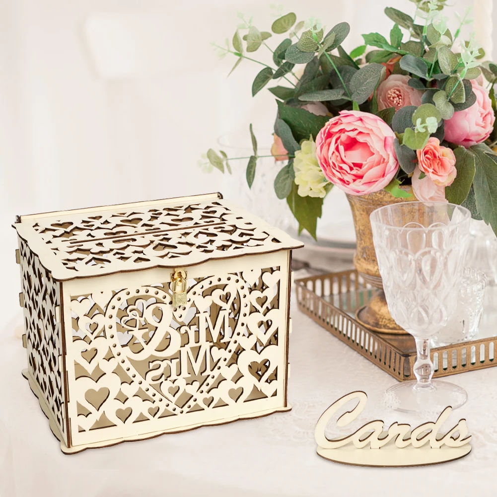 Scatola di carte di nozze in l - Wedding Card Box recensione e prezzo