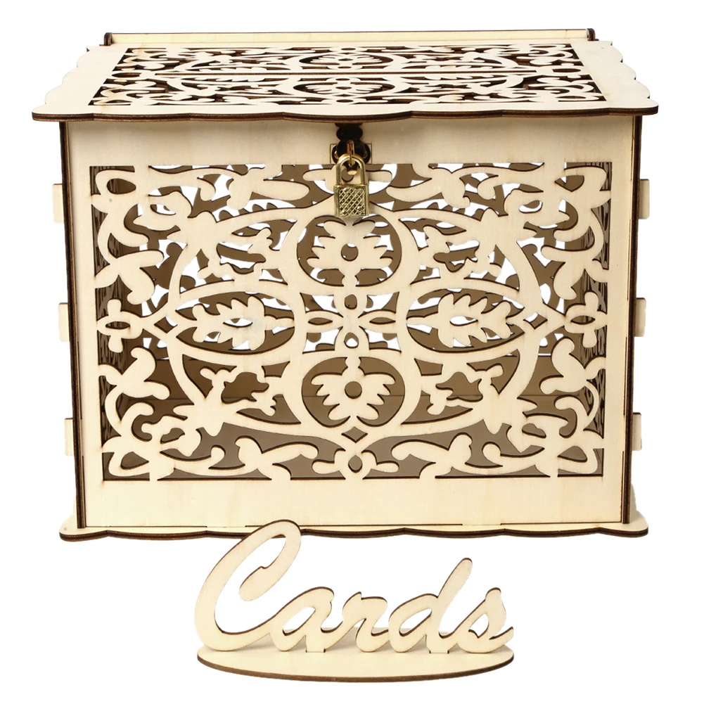 Scatola di carte di nozze in l - Wedding Card Box recensione e prezzo