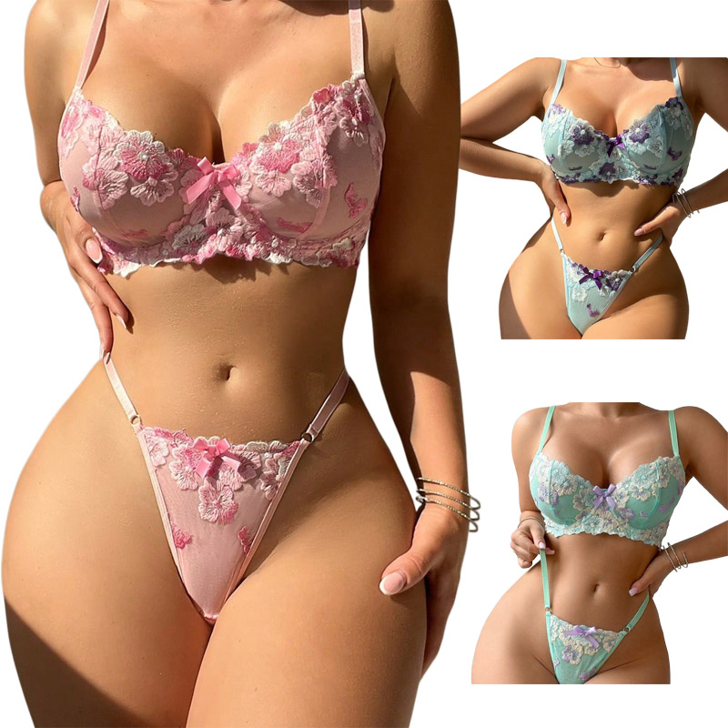 Set di Lingerie Sexy con Ricam - Good Floral & Wedding Decor Supply Photos recensione e prezzo