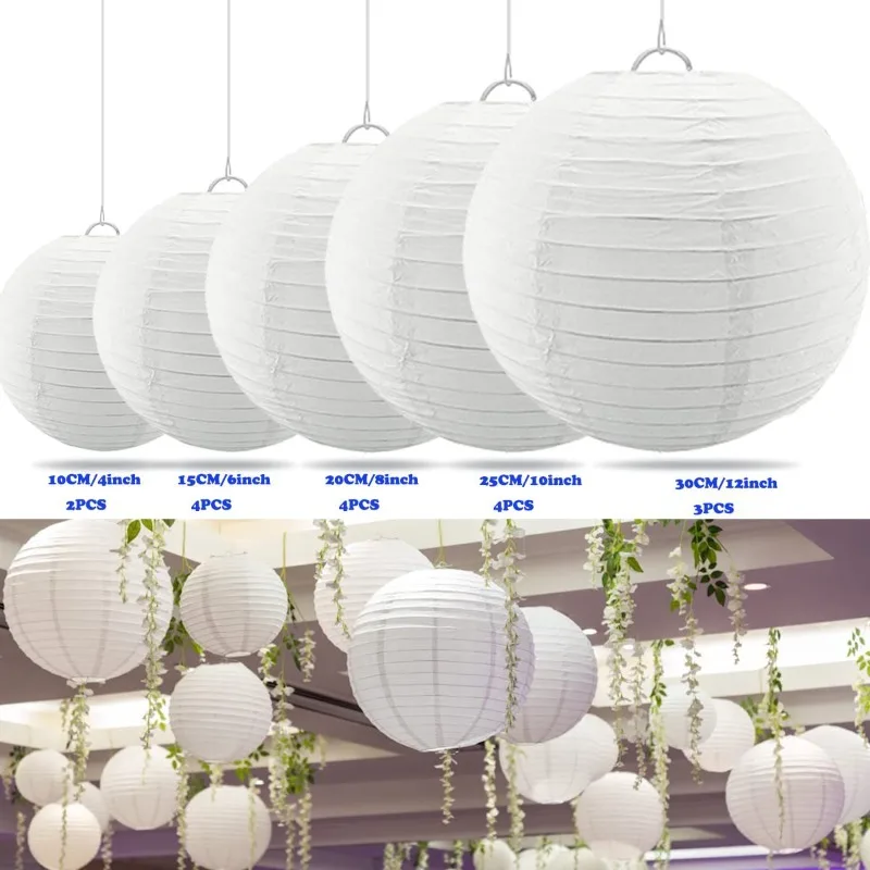 Lanterne di carta cinesi multi - Supply Wedding Venue recensione e prezzo