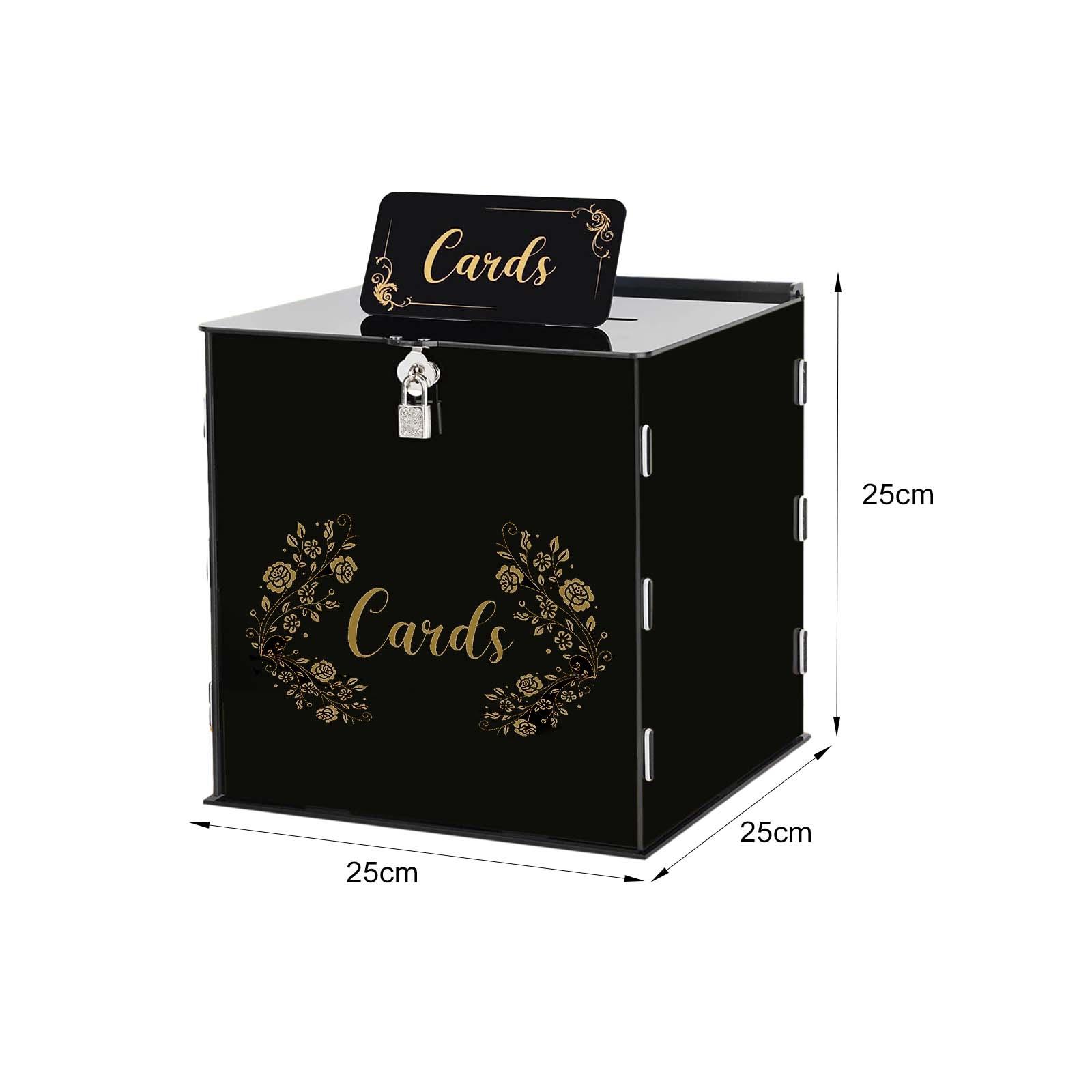 Scatola in Acrilico per Biglie - Wedding Card Box recensione e prezzo