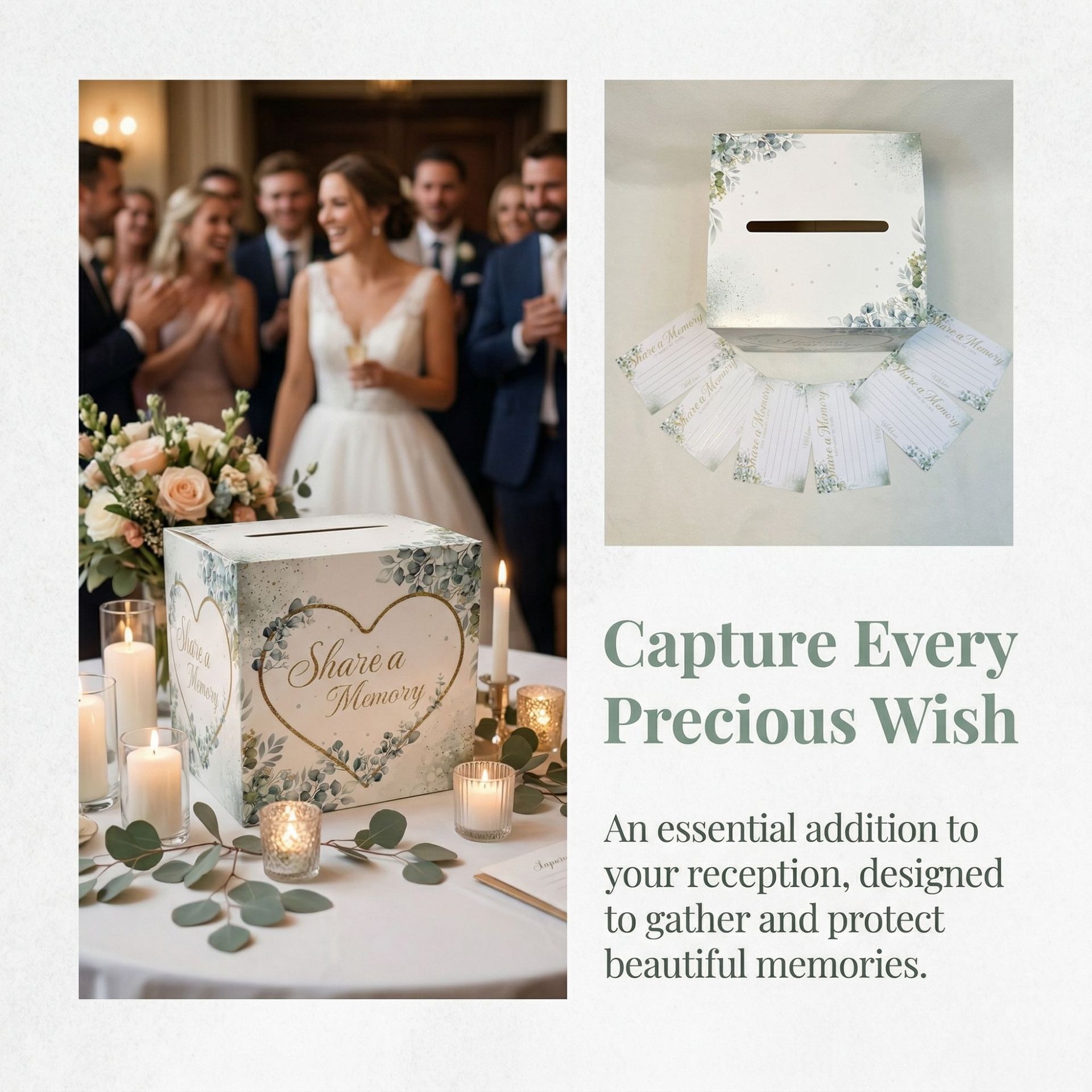 Scatola Portacarte Floreale Bi - Wedding Card Box recensione e prezzo