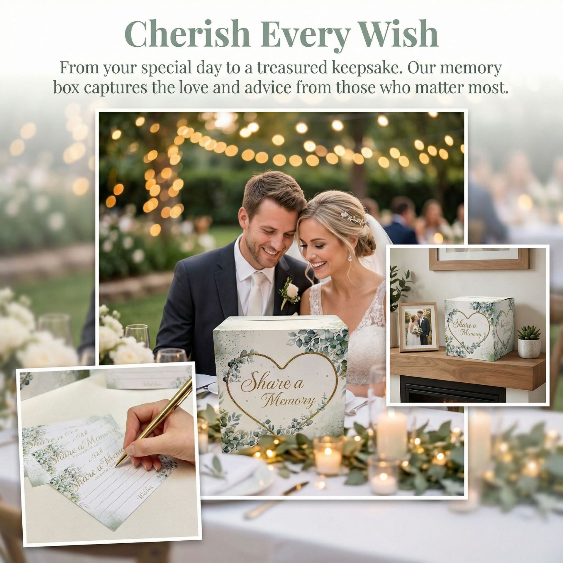 Scatola Portacarte Floreale Bi - Wedding Card Box recensione e prezzo