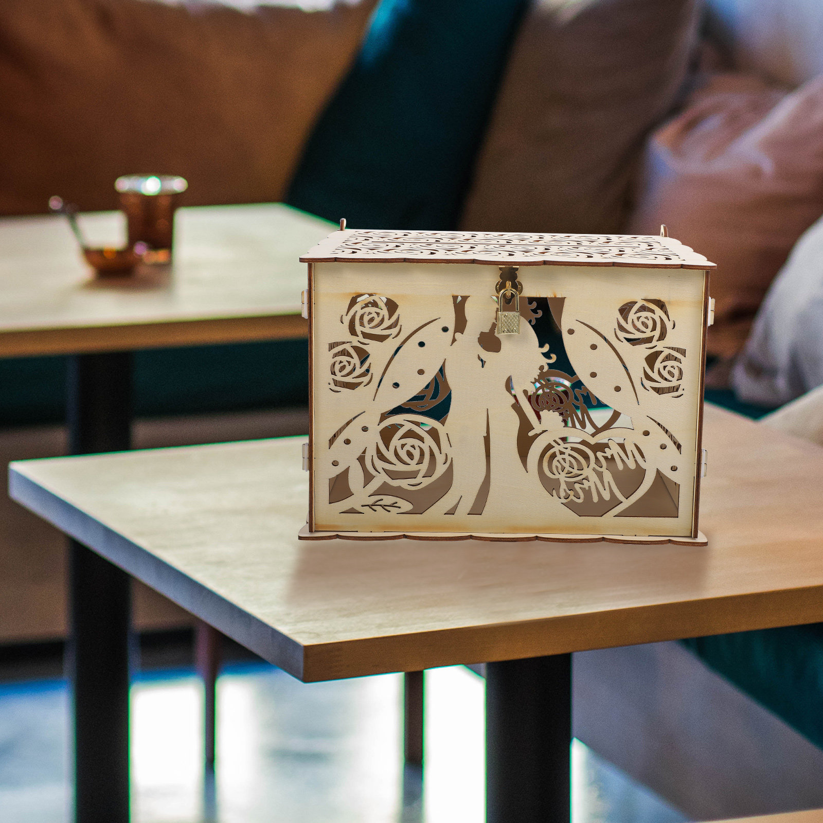 Scatola in Legno Rustica Trafo - Wedding Card Box recensione e prezzo