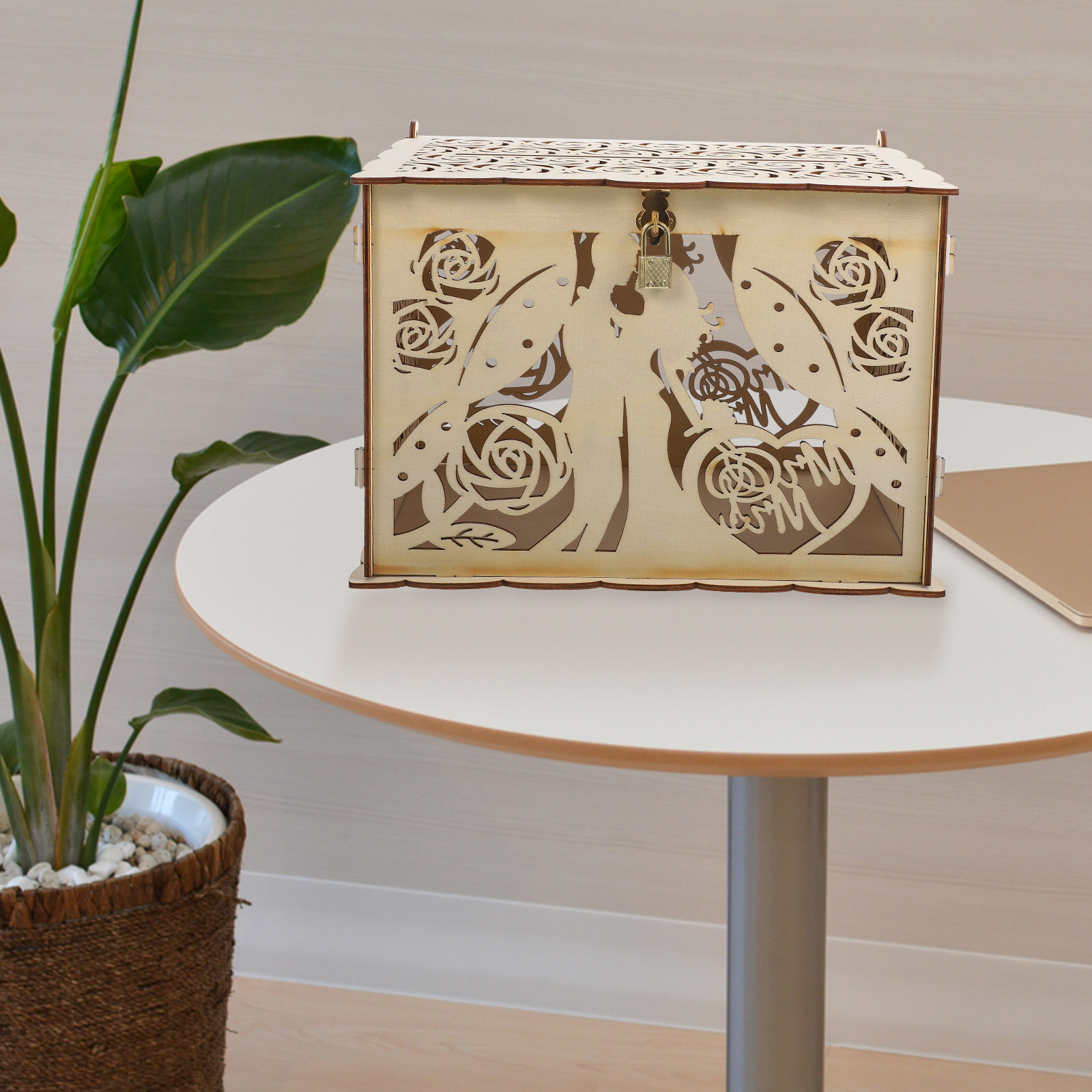 Scatola in Legno Rustica Trafo - Wedding Card Box recensione e prezzo