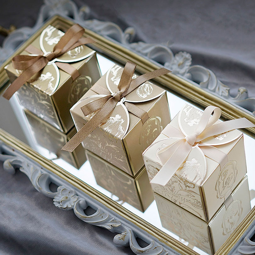 Scatole regalo di carta quadra - Wedding Favor Box recensione e prezzo