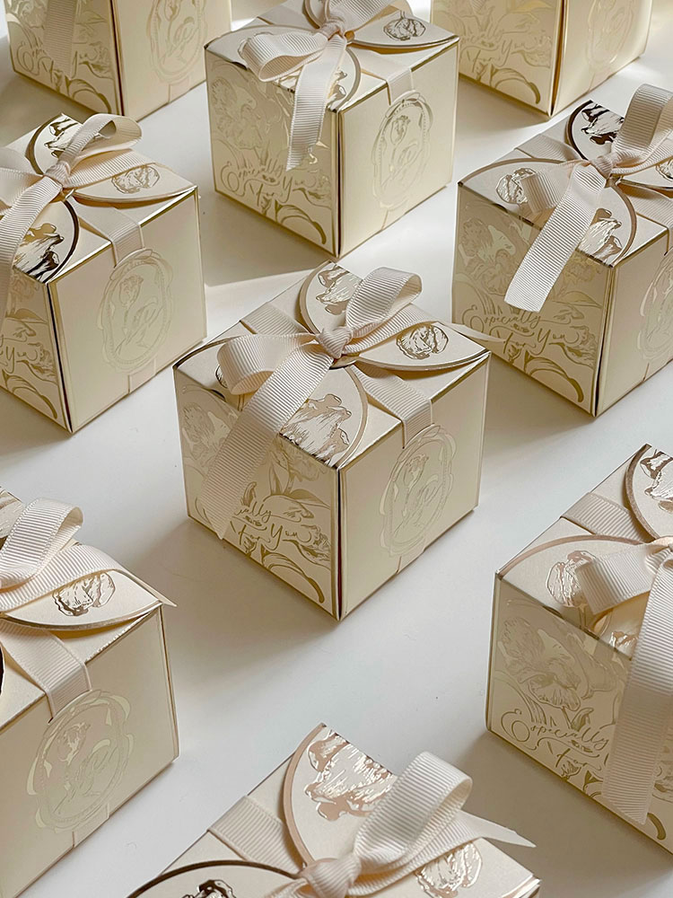 Scatole regalo di carta quadra - Wedding Favor Box recensione e prezzo