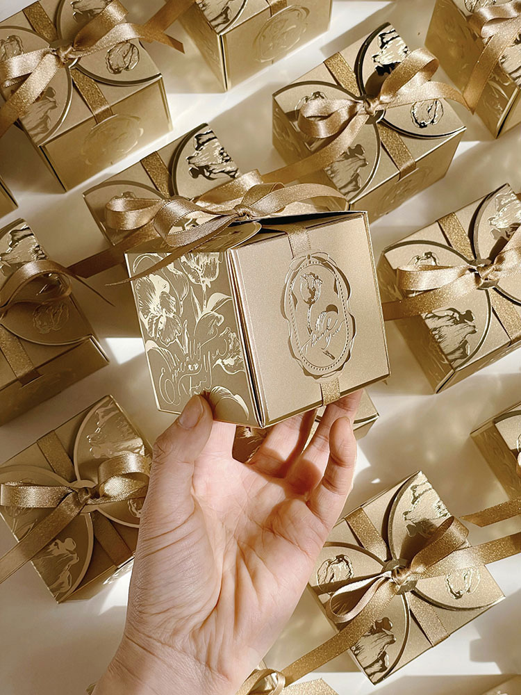 Scatole regalo di carta quadra - Wedding Favor Box recensione e prezzo