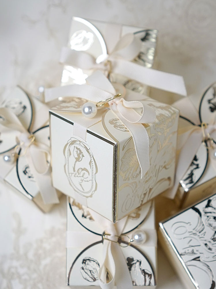 Scatole regalo di carta quadra - Wedding Favor Box recensione e prezzo