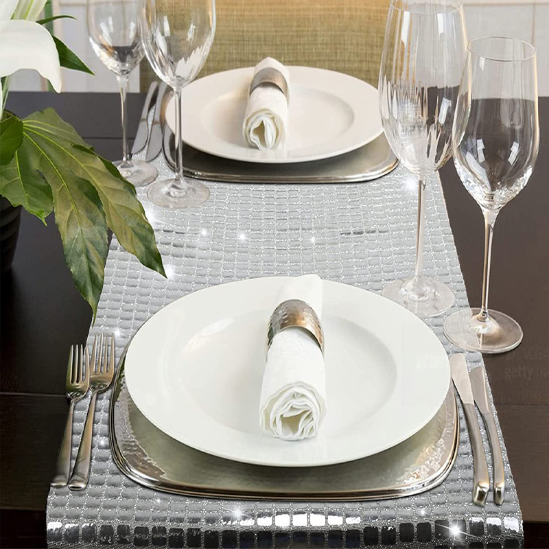 Tovaglia metallica in lamina d - Table Runner Sequin recensione e prezzo