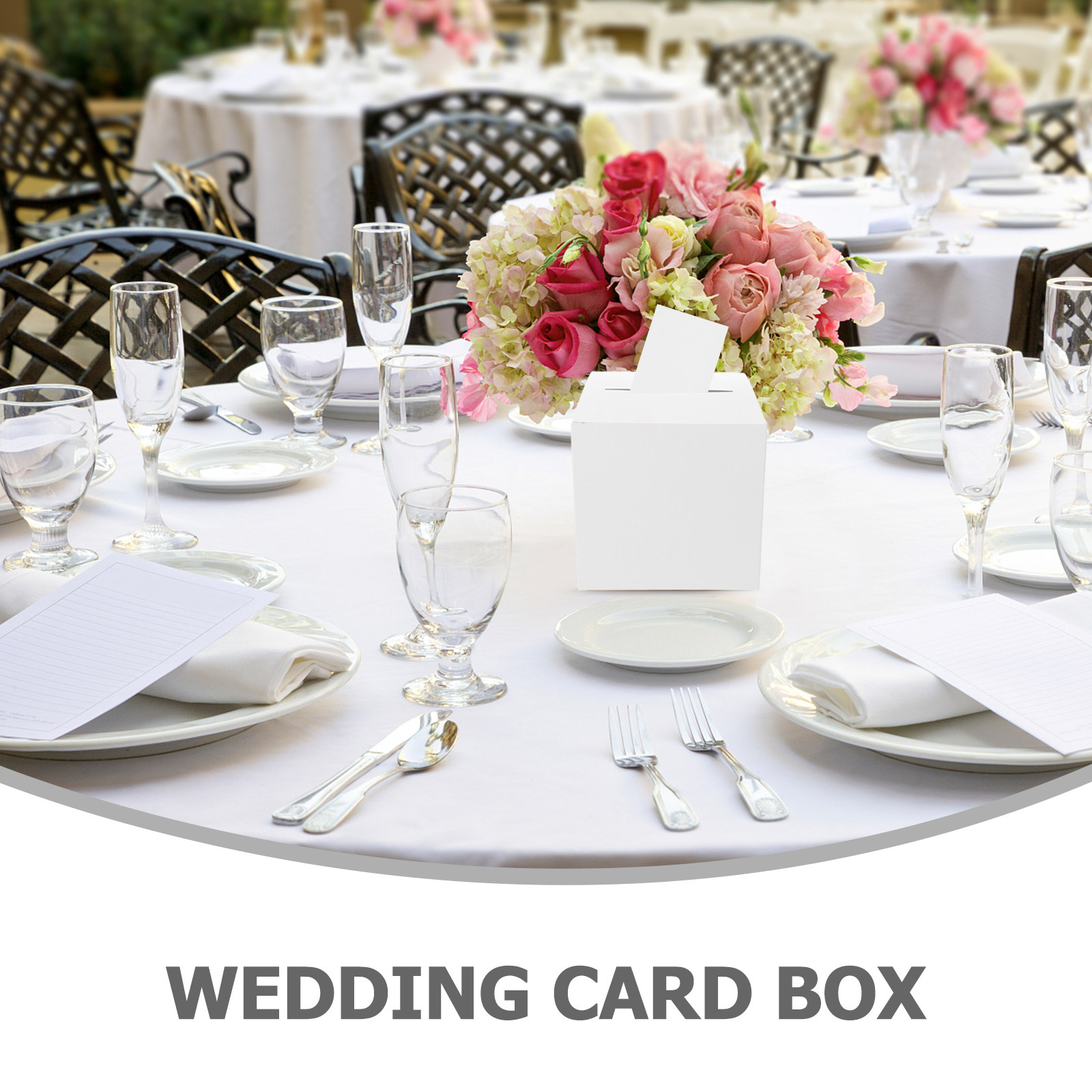 Set di 1 Scatola Bianca per Ri - Wedding Card Box recensione e prezzo