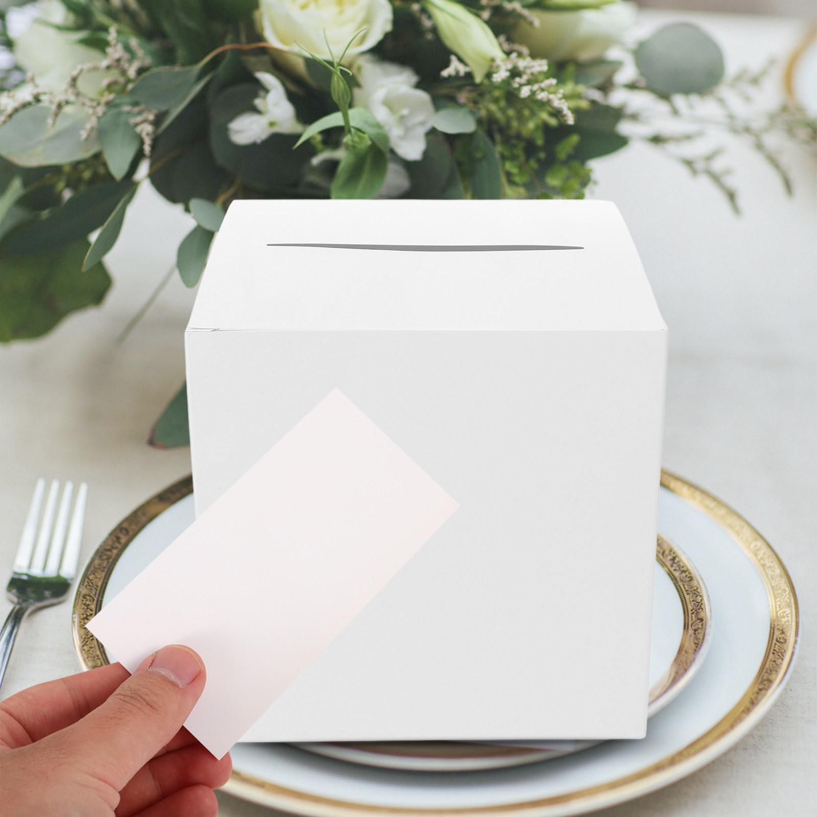 Set di 1 Scatola Bianca per Ri - Wedding Card Box recensione e prezzo