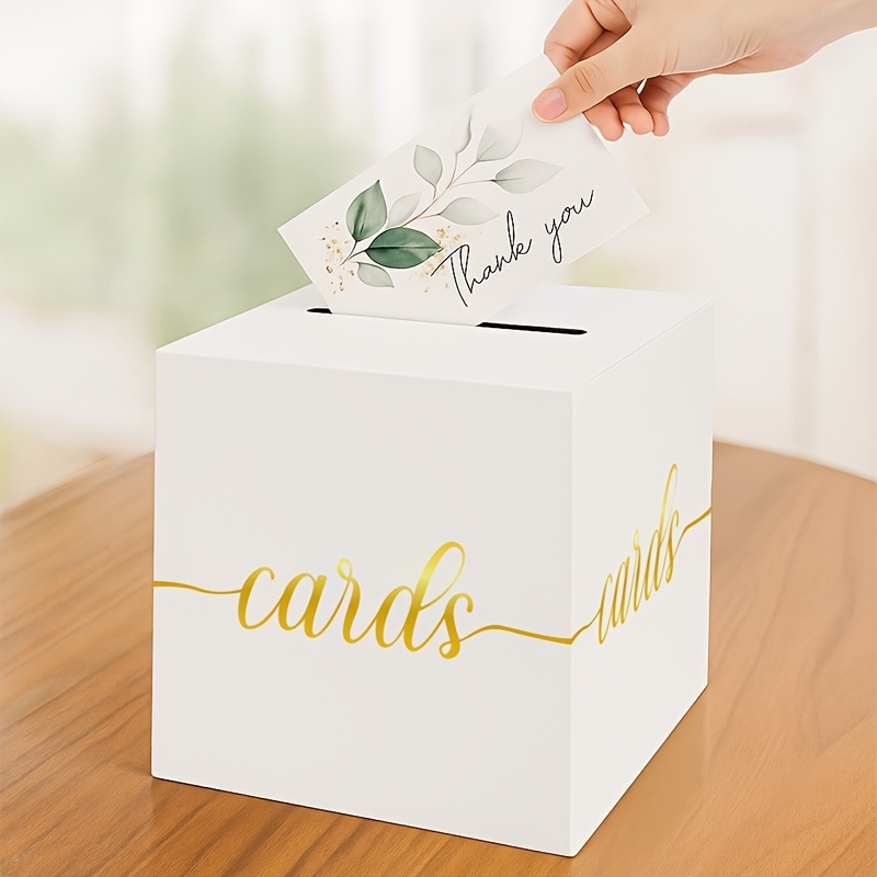 Biglietto di nozze bianco da 4 - Wedding Card Box recensione e prezzo