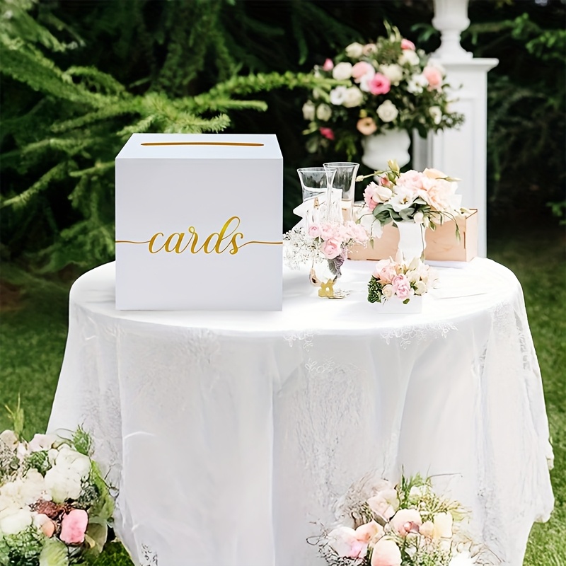 Biglietto di nozze bianco da 4 - Wedding Card Box recensione e prezzo