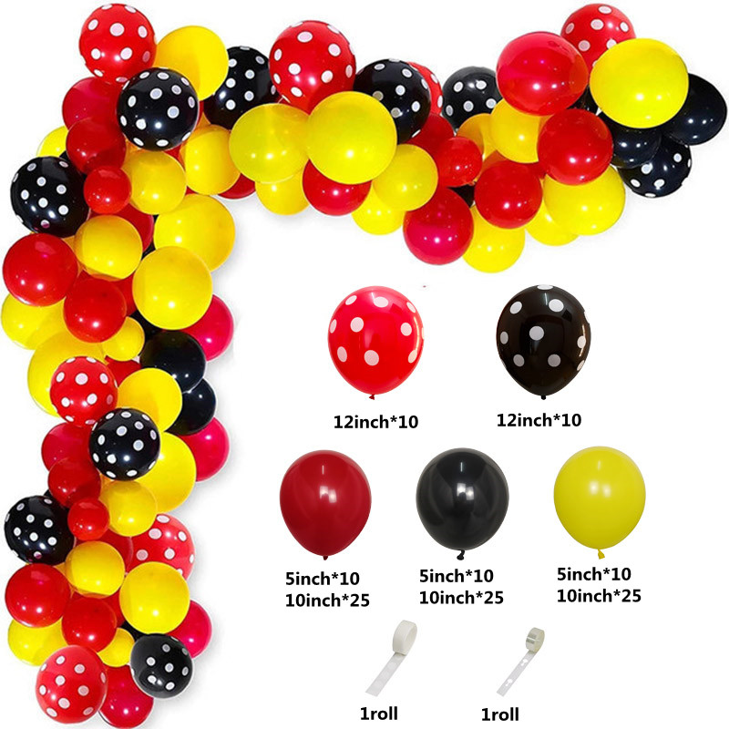 Rosso Nero Giallo Palloncino G - Wedding Supply Kit recensione e prezzo