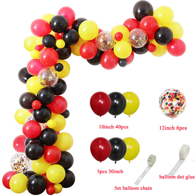Rosso Nero Giallo Palloncino G - Wedding Supply Kit recensione e prezzo